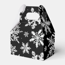 Winterschneeflocke Geschenkschachtel