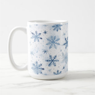 Winterschneeflocke Kaffeetasse