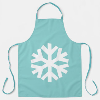 Winterschneeflocke Schürze