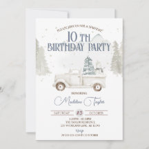 Winterschneeflocken 10. Geburtstag