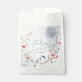 Winterschneeflocken Baby seine Kälte draußen Geschenktütchen