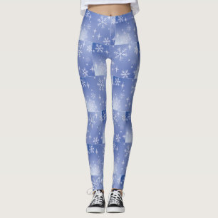 Winterschneeflocken Leggings