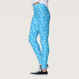 Winterschneeflocken Leggings