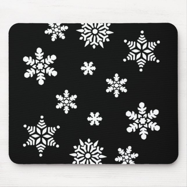 WINTERSCHNEEFLOCKEN MOUSEPAD (Vorne)