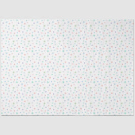 Winterschneeflocken Multicolor Retro Inspiriert Seidenpapier