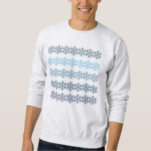 Winterschneeflocken Sweatshirt