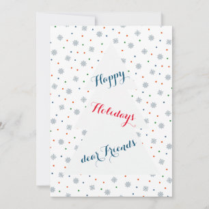 Winterschneeflocken und Punktmuster