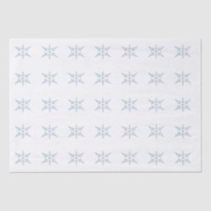 Winterschneeflockenpapier Seidenpapier