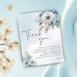 Winterschneejause Es ist kalte Außendusche Dankeskarte