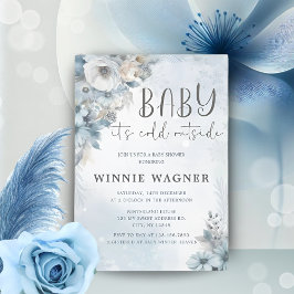 Winterschneejause Es ist kalte Außendusche Einladung