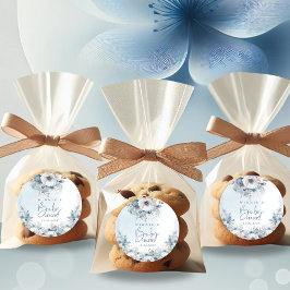 Winterschneejause Es ist kalte Außendusche Runder Aufkleber