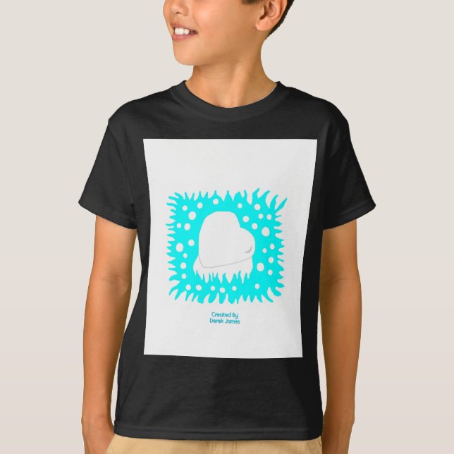 Winterschneekerne Black Basic T Shirt (Vorderseite)