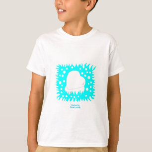 Winterschneekerne Weiße Basic T Shirt