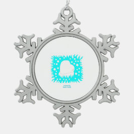 Winterschneekönig Schneeflocke Ornament