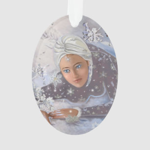 Winterschneekönigin Ornament