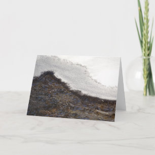 Winterschneestreifen Karte