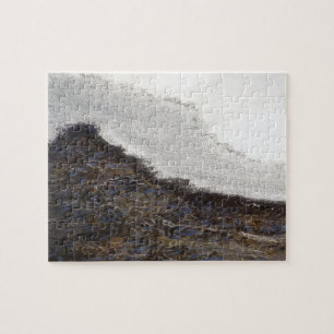 Winterschneestreifen Puzzle