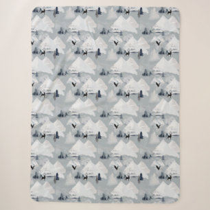 Winterschneewald Wildtiere Adler Sherpadecke