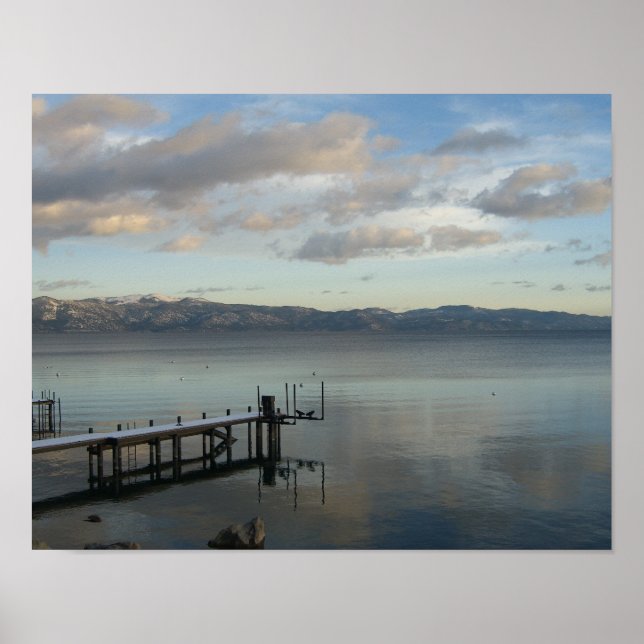 Wintersee Tahoe Poster (Vorne)