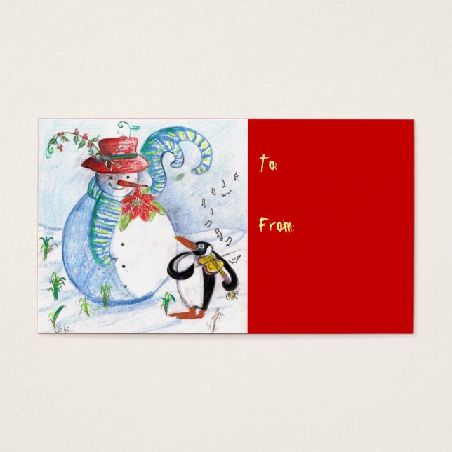 WINTERSERENADE VON SNOWMAN UND PENGUIN (Vorderseite)