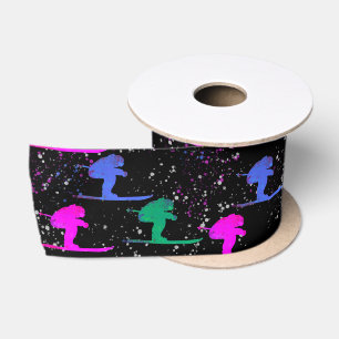 WINTERSKIFAHERER SATINBAND