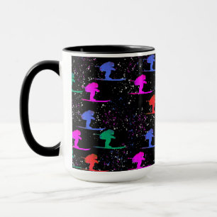 WINTERSKIFAHERER TASSE