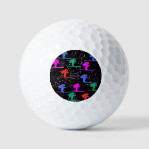 WINTERSKIFAHRER GOLFBALL