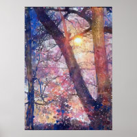 Wintersonne A.I. mit verstärktem Foto in Pastelltö
