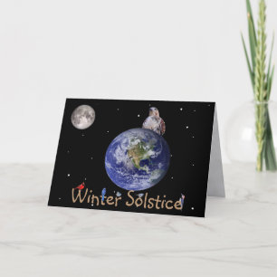 Wintersonne: Feierliche Grüße aus der Natur: Karte