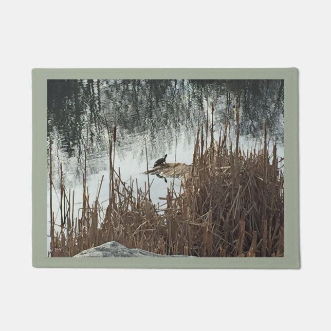 Wintersonne Fußmatte (Vorderseite)