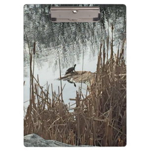 Wintersonne Klemmbrett