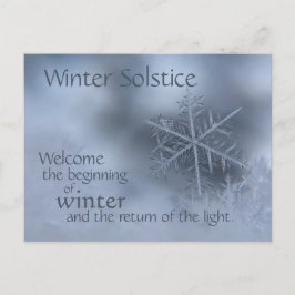 Wintersonne Langsamer Tag Rückkehr in den hellen W Postkarte