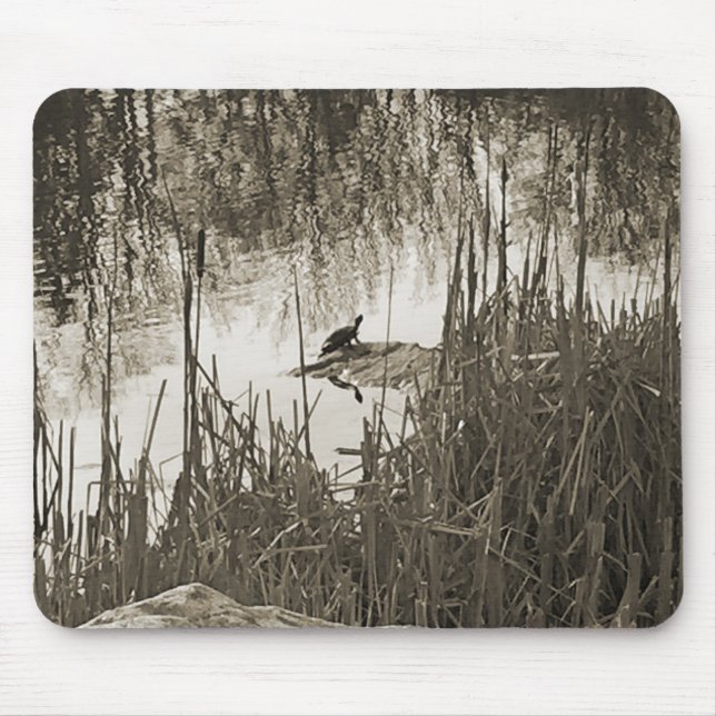 Wintersonne Mousepad (Vorne)