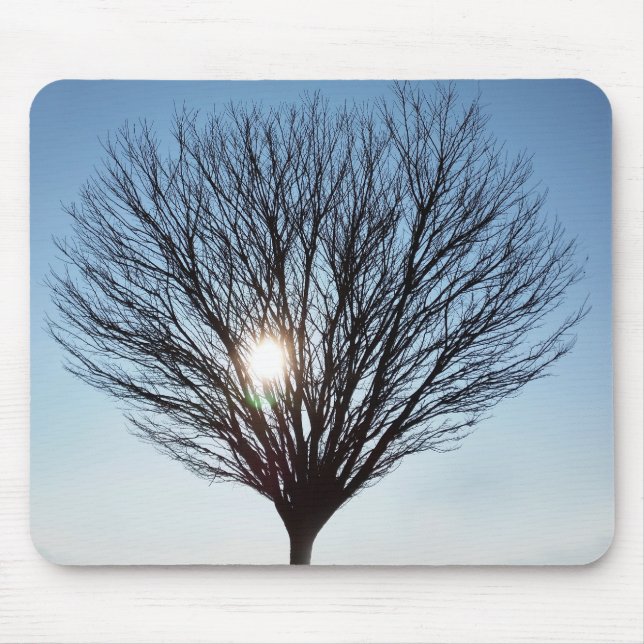 Wintersonne Mousepad (Vorne)