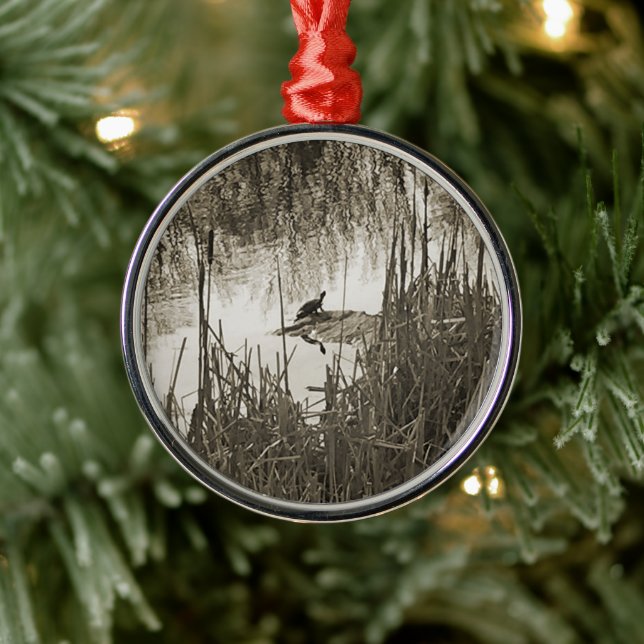 Wintersonne Ornament Aus Metall (Baum)