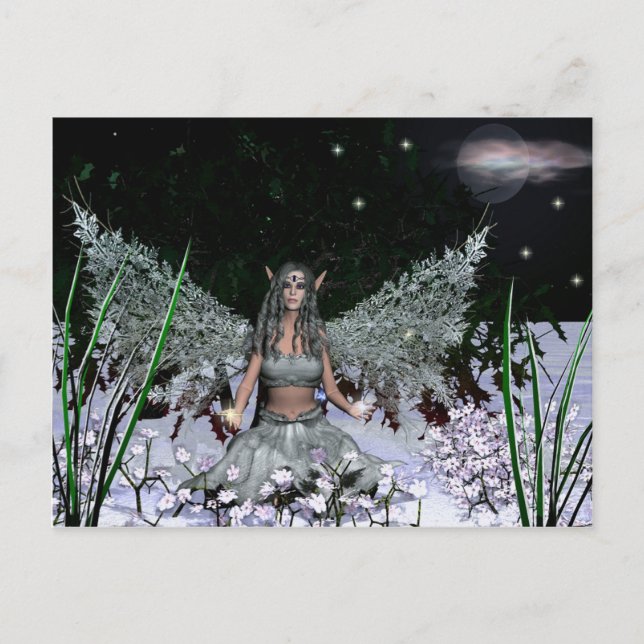 Wintersonne Postkarte (Vorderseite)