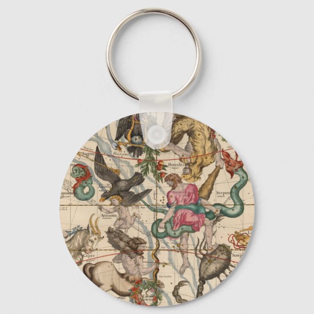 Wintersonne Schlüsselanhänger (Vorderseite)