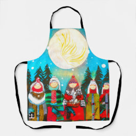 Wintersonne Schürze