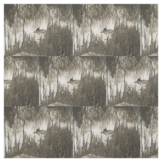 Wintersonne Stoff (Muster)