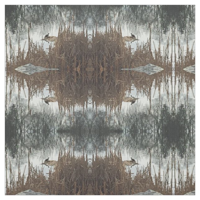 Wintersonne Stoff (Muster)