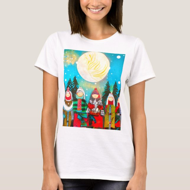 Wintersonne T-Shirt (Vorderseite)