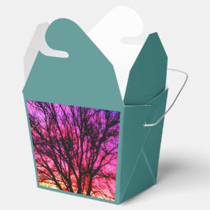 Wintersonnenbaum - Aquamarin Geschenkschachtel