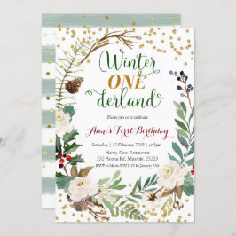 Wintersonnengang am Sonntag Einladung