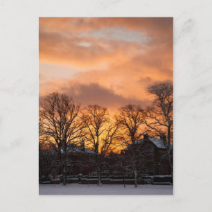 Wintersonnengang Postkarte