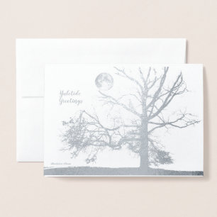 Wintersonnenwende: Prospect Park, NY--Feiertag Folienkarte