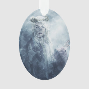 Wintersorceress-Fantasie-Schnee-Königin-Hexe Ornament