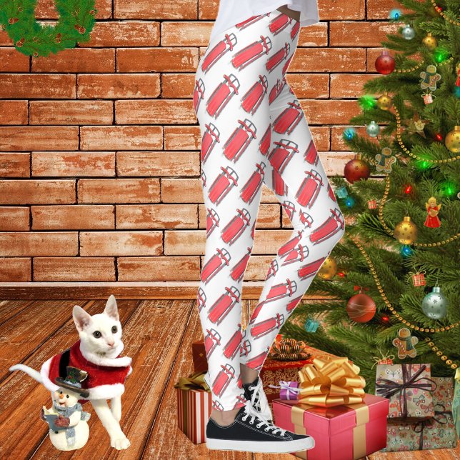 Winterspass - Lass uns loslaufen! Leggings (Von Creator hochgeladen)