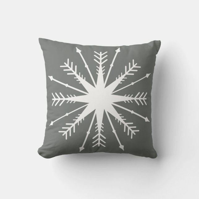 Winterspass | Schneeflocke | Kissen (Vorderseite)