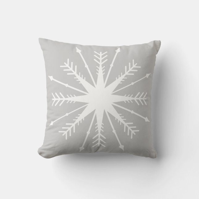 Winterspass | Schneeflocke | Kissen (Vorderseite)