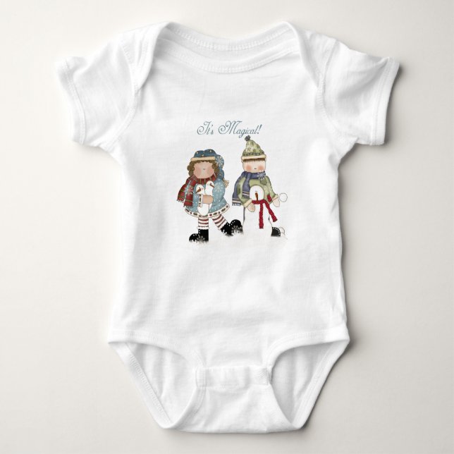 Winterspass T - Shirt und Geschenke (Vorderseite)